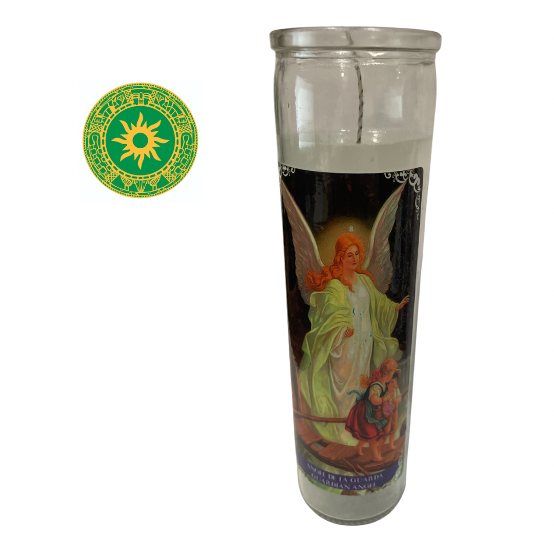8” GUARDIAN ANGEL CANDLE