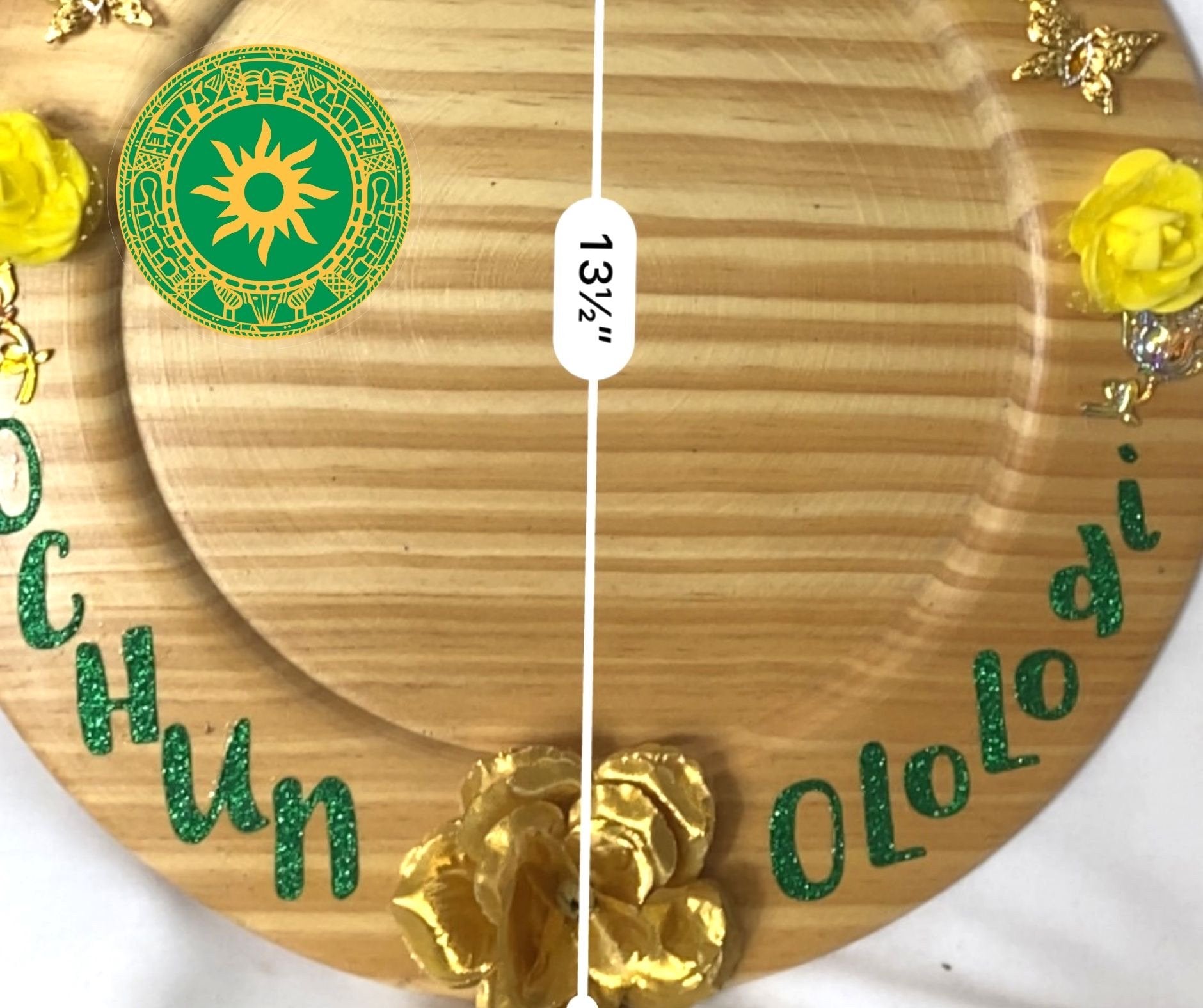 TABLERO DE MADERA PARA OSHÚN OLOLODI TABLERO DE MADERA PARA OSHÚN OLOLODI - Inshe Miami MADERA INSHE MIAMI
