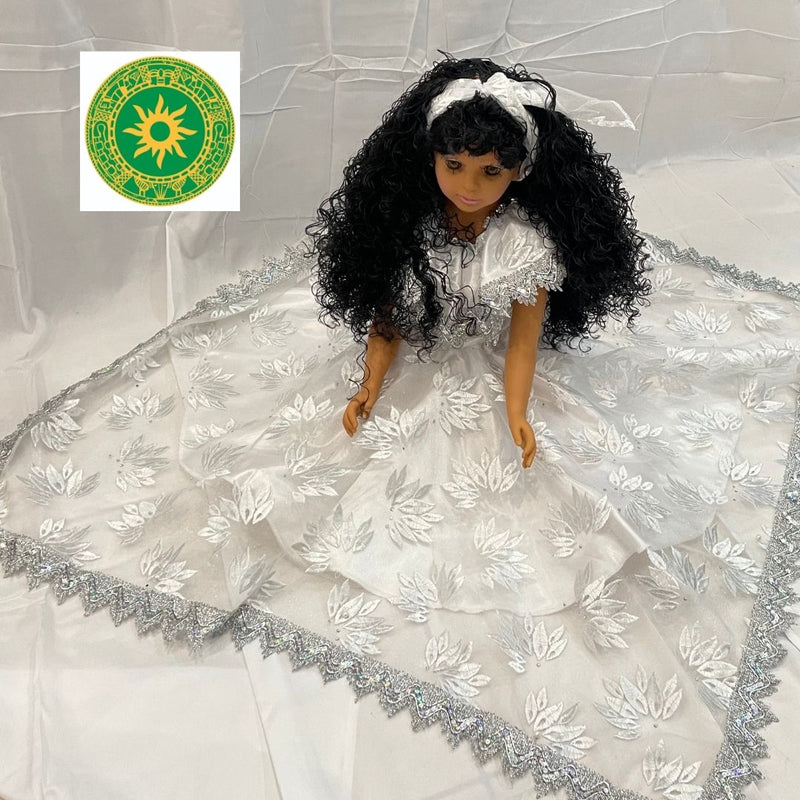 MUÑECAS DE GOMA 26" TRAJES CON ENCAJES