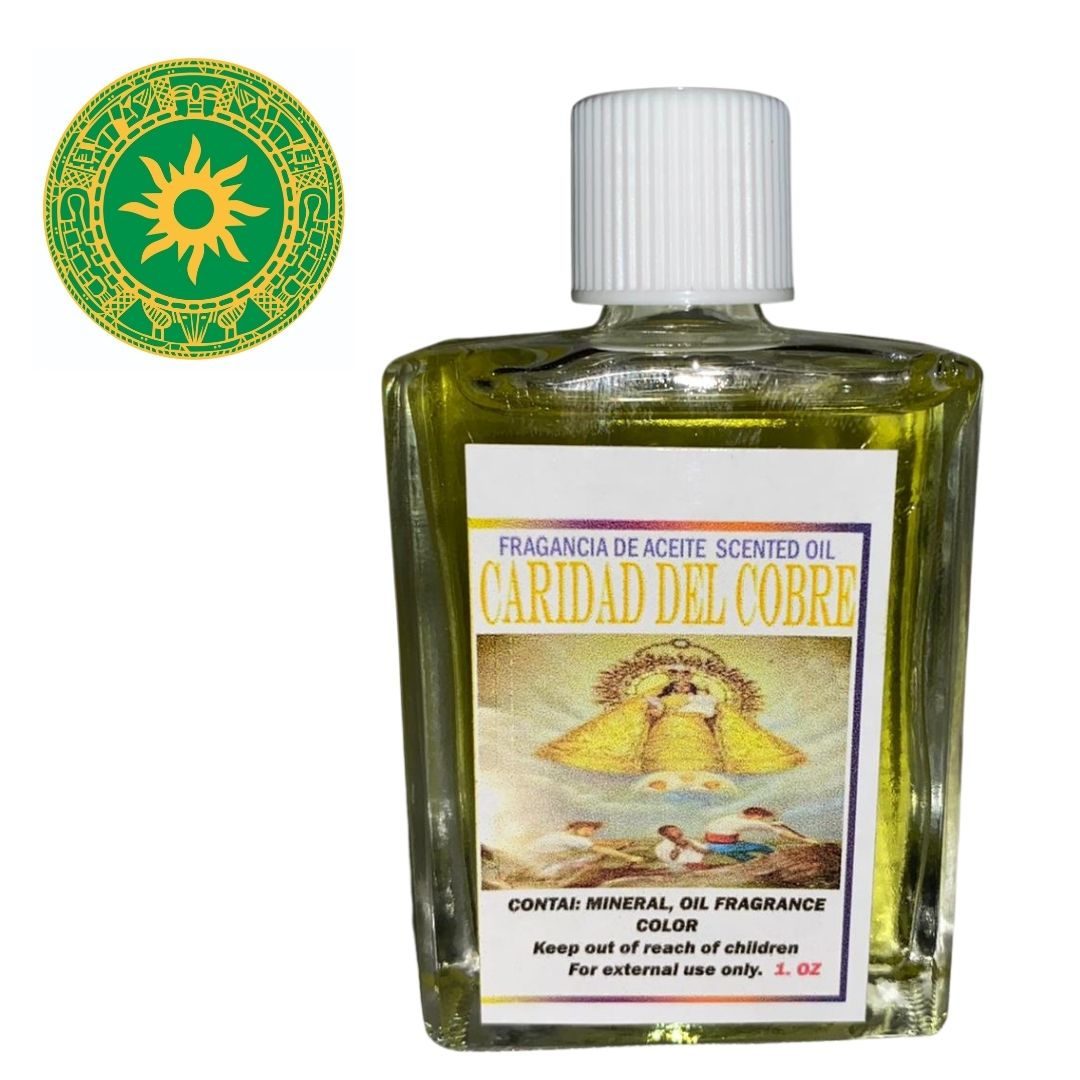 ACEITE PERFUMADO LA CARIDAD DEL COBRE