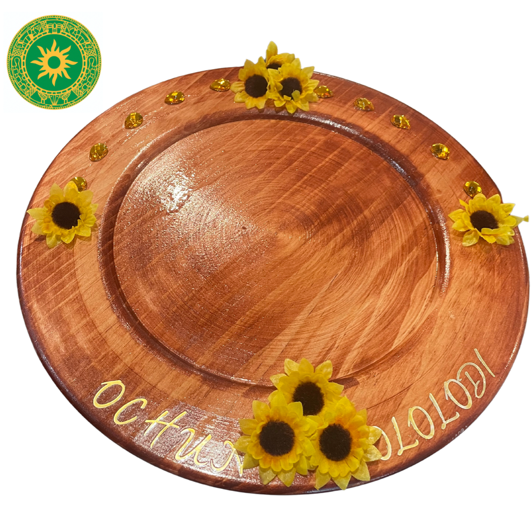 TABLERO DE MADERA PARA OSHÚN OLOLODI