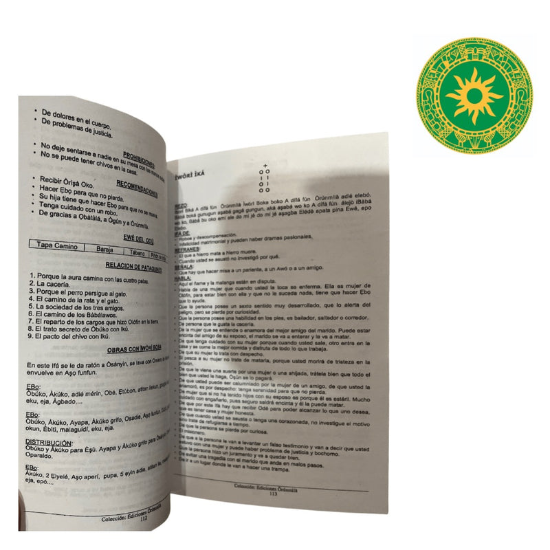 Libro Tratado de los Odu de Ifa