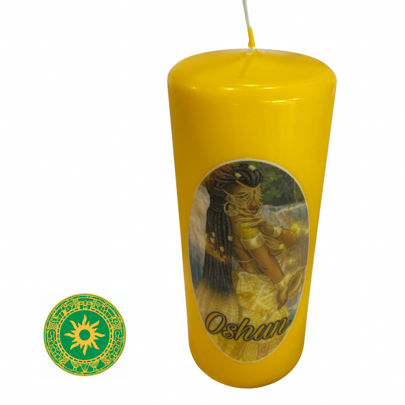 VELON CON IMAGEN OSHUN 9"