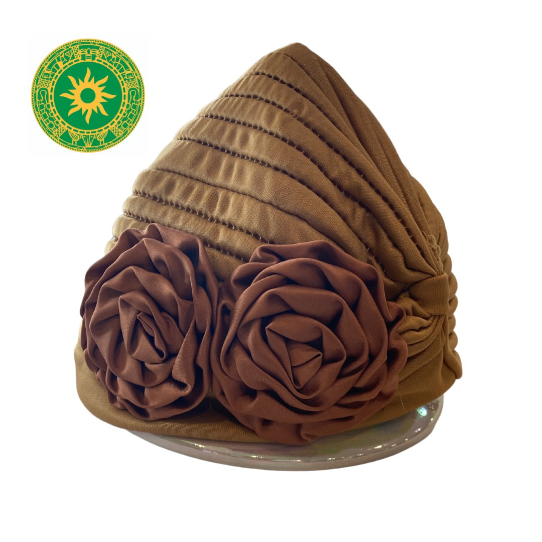 GORRO CON FLOR