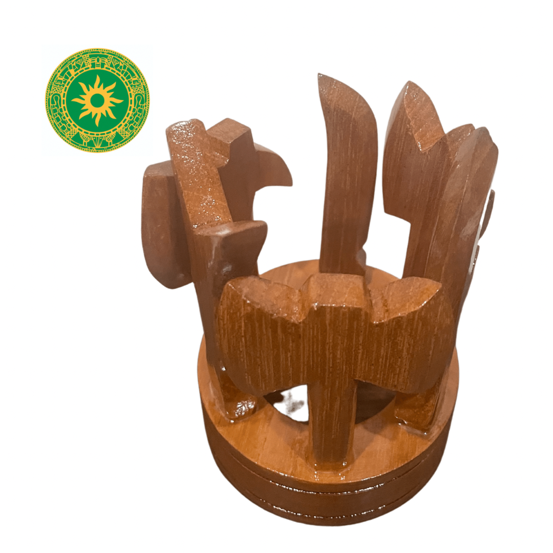Corona de Madera 3.5"