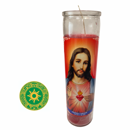 VELA DE 8” SAGRADO CORAZON