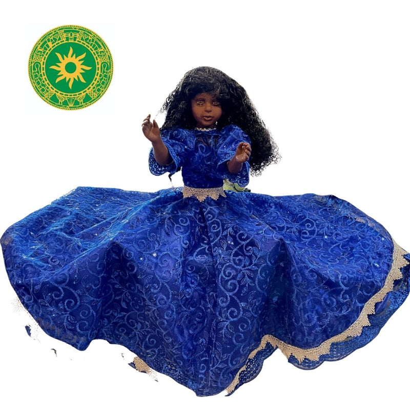 MUÑECAS DE GOMA 26" TRAJES CON ENCAJES