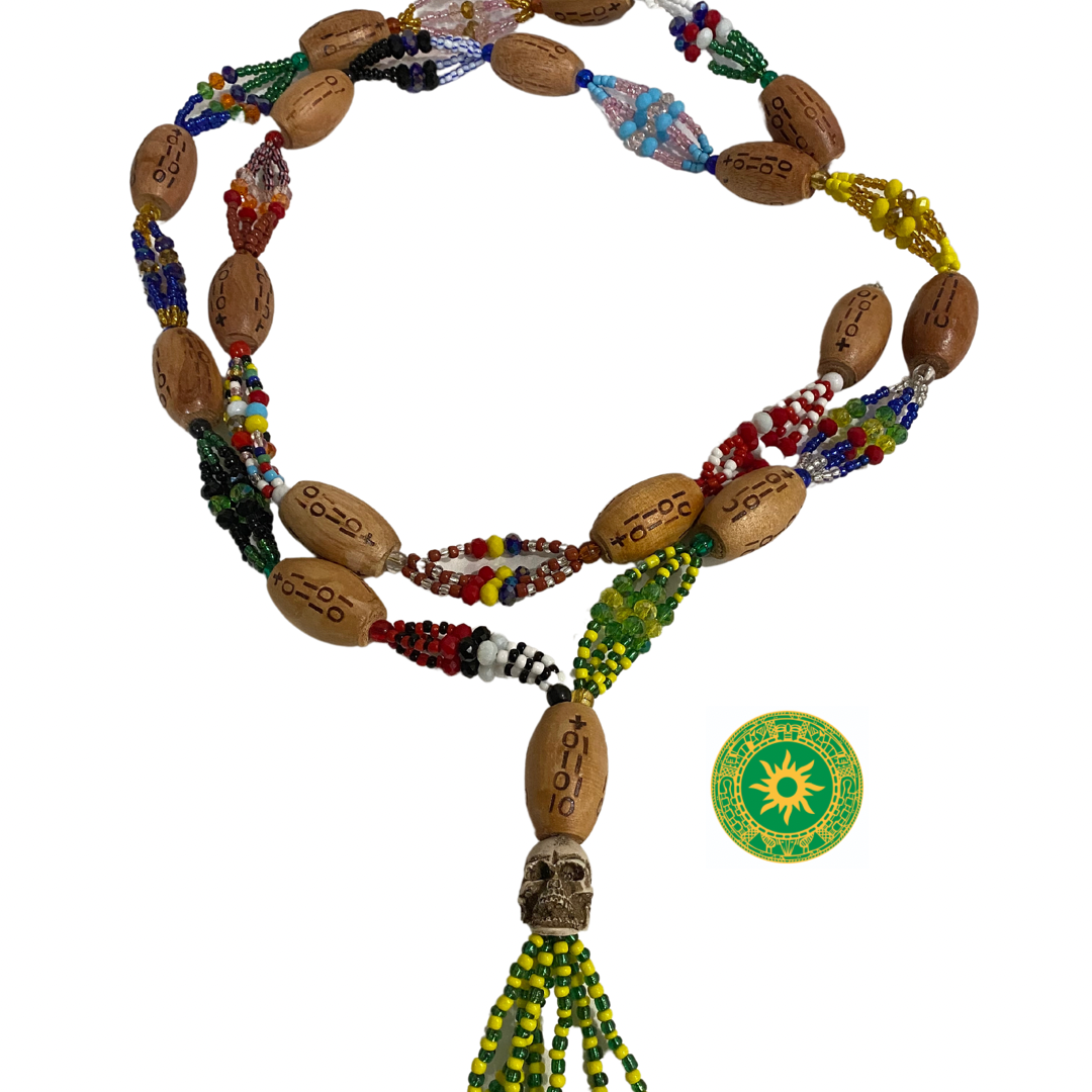 COLLAR DE OGBEYONO GRANDE CON SIGNOS