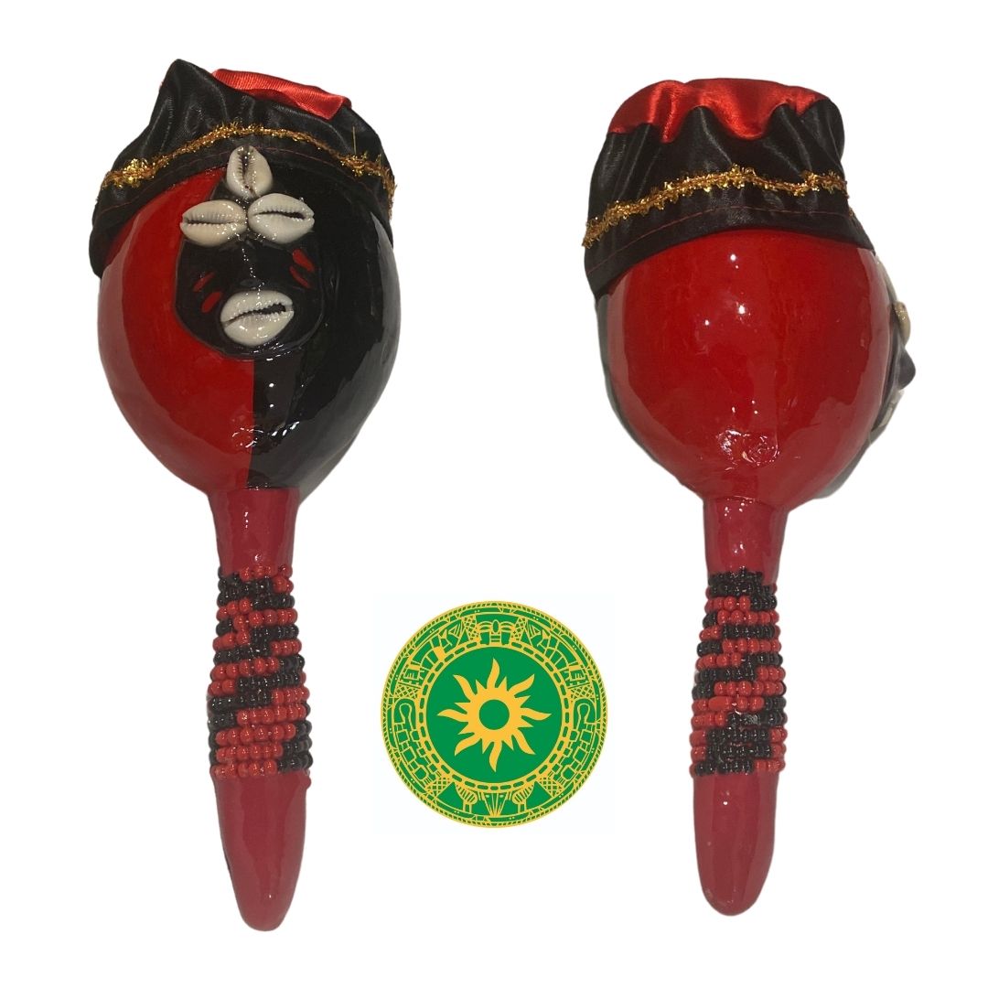 DECORATED MARACAS