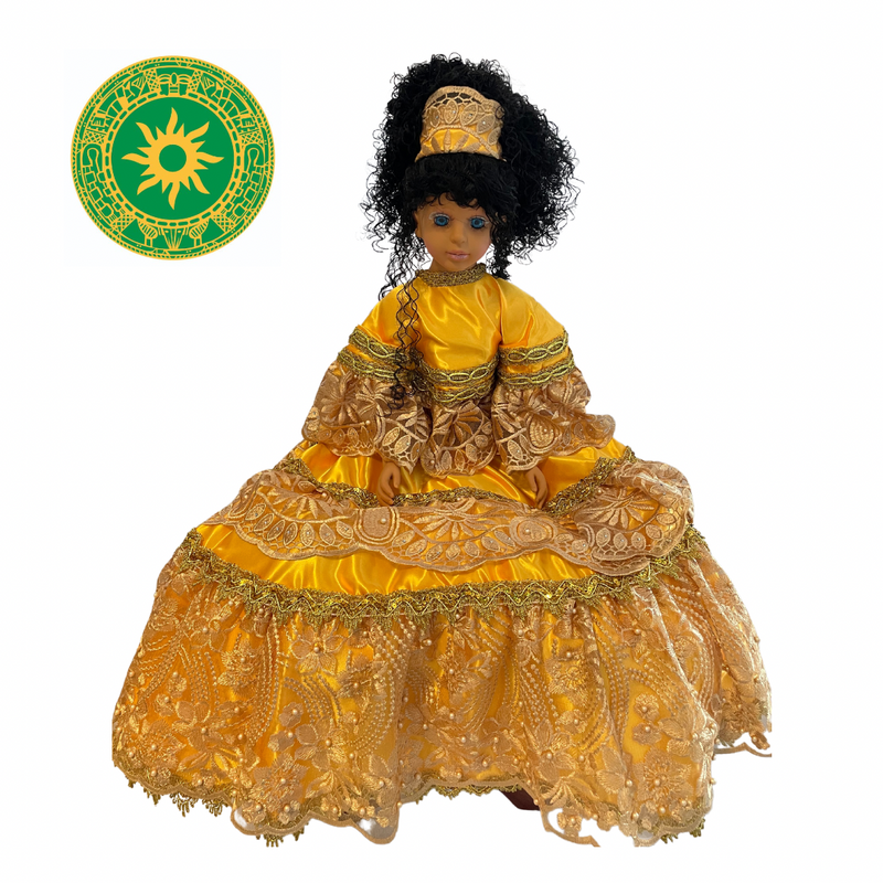 MUÑECAS DE GOMA 26" TRAJES CON ENCAJES