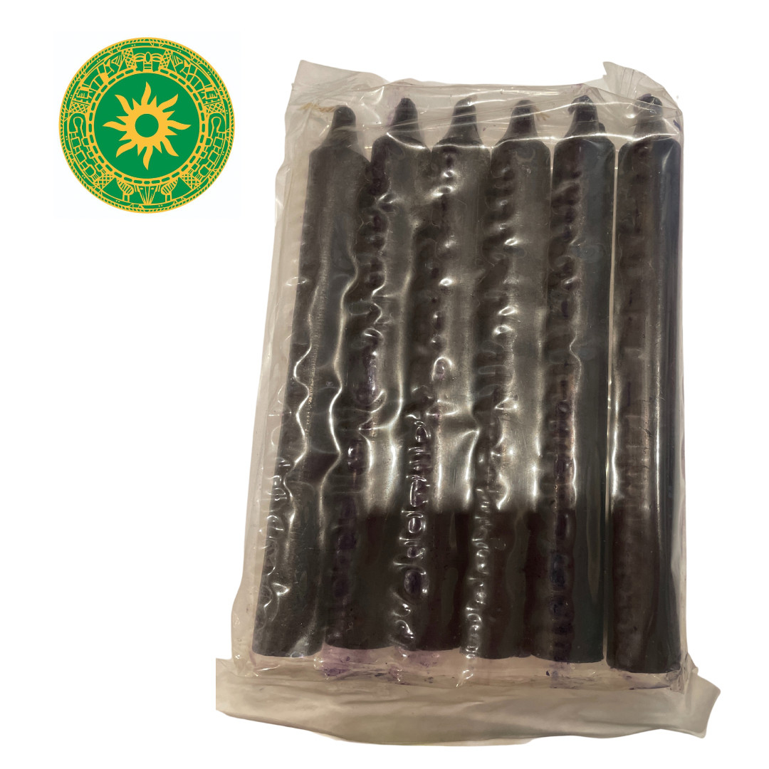 PACKAGE OF 6" CANDLES OF ALL COLORS