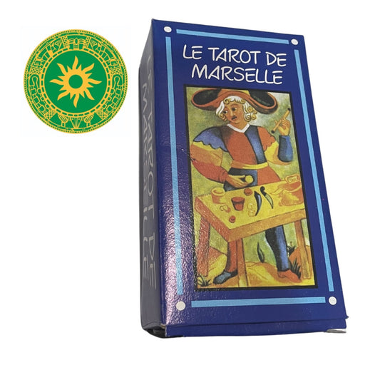 Marseille Tarot Card with Book