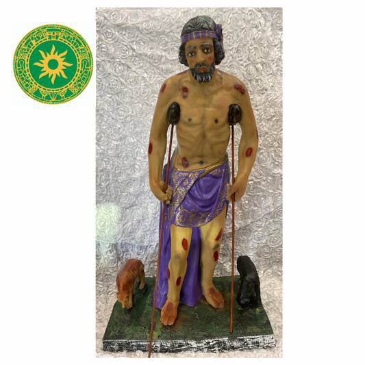 4 Foot Image of San Lázaro (Pick up in our Warehouse)