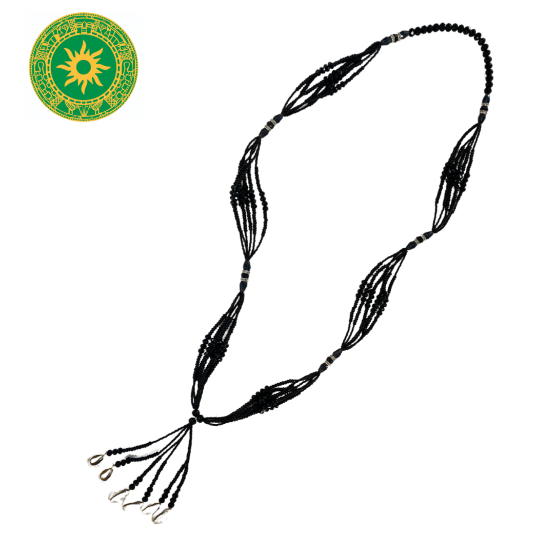 Collar de Cabecera de Gala Todo Negro