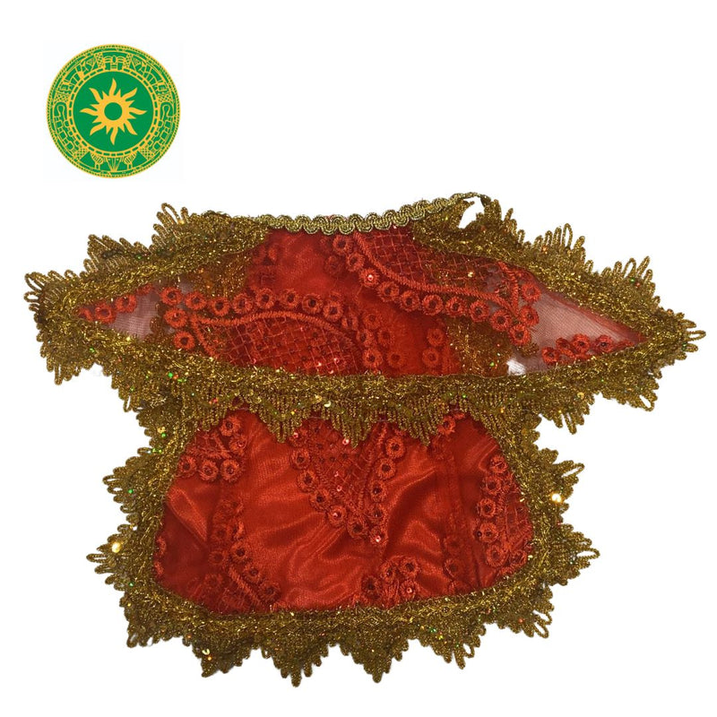 Capas de Santa Barbara con Encajes