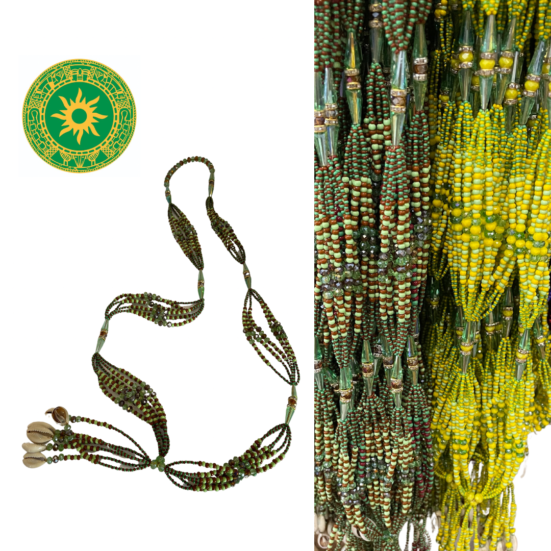 TRADITIONAL ORULA GALA HEAD NECKLACE