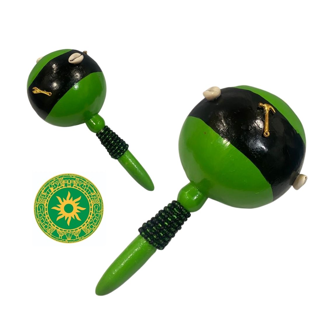 DECORATED MARACAS
