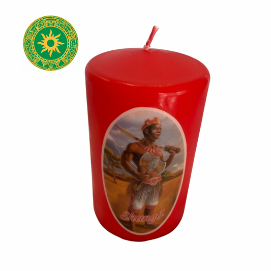 CANDLE WITH IMAGE CHANGO 5"