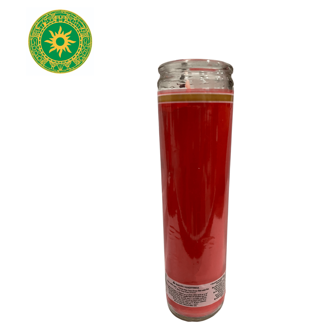 8" glass candles / Full color candles/ 9 colors candle/ Candles