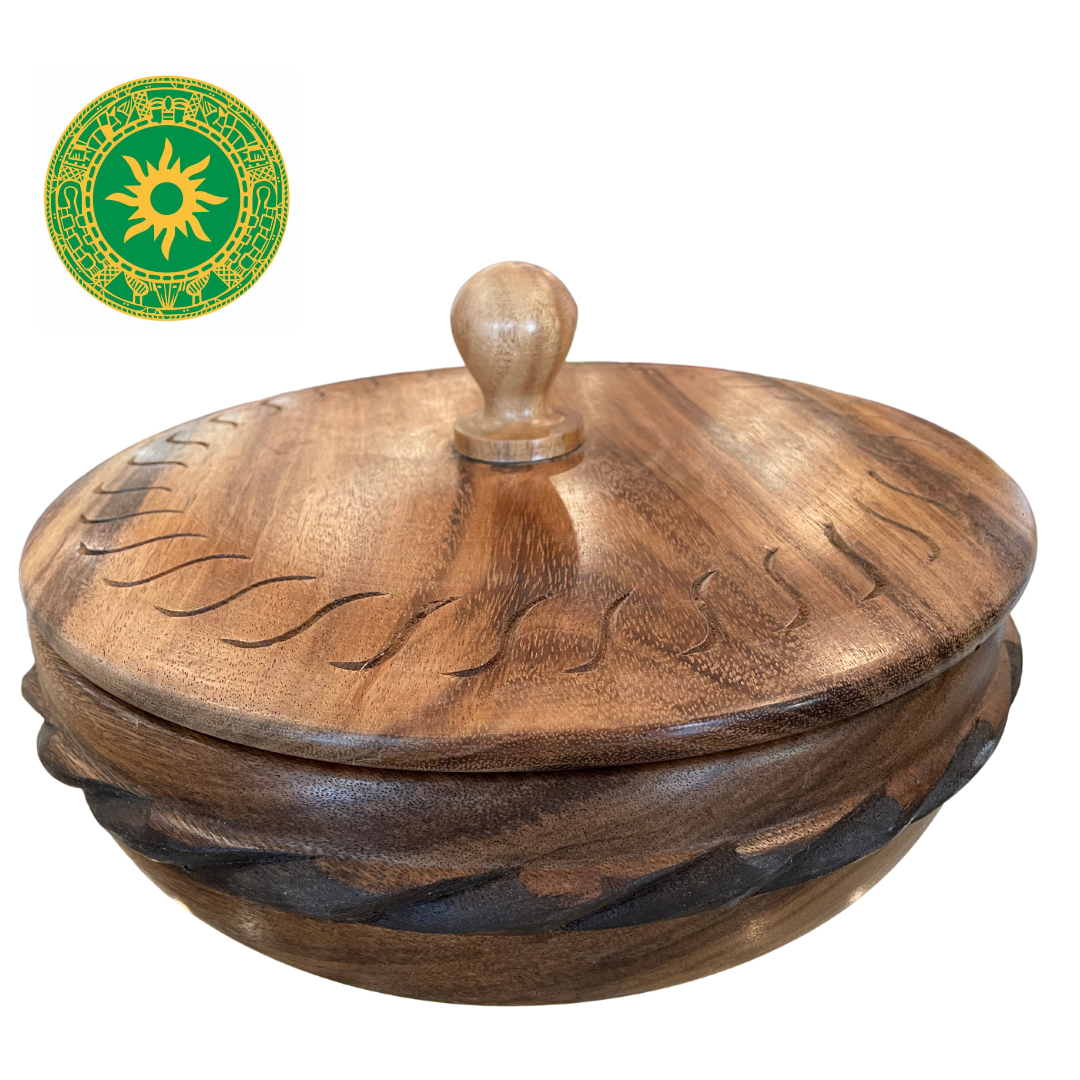 Batea de Madera Tallada