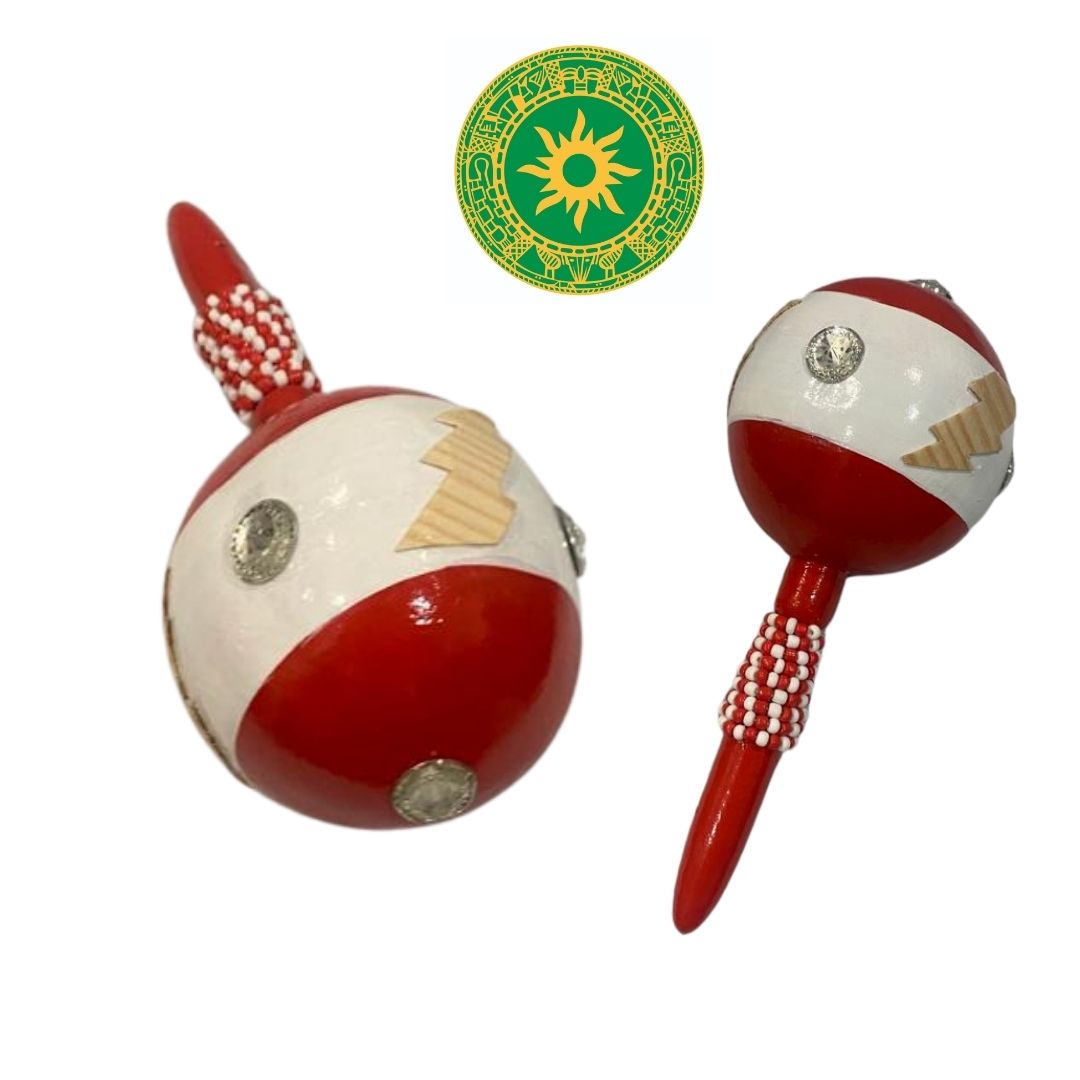 DECORATED MARACAS