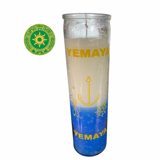 VELA DE 8” PARA YEMAYA