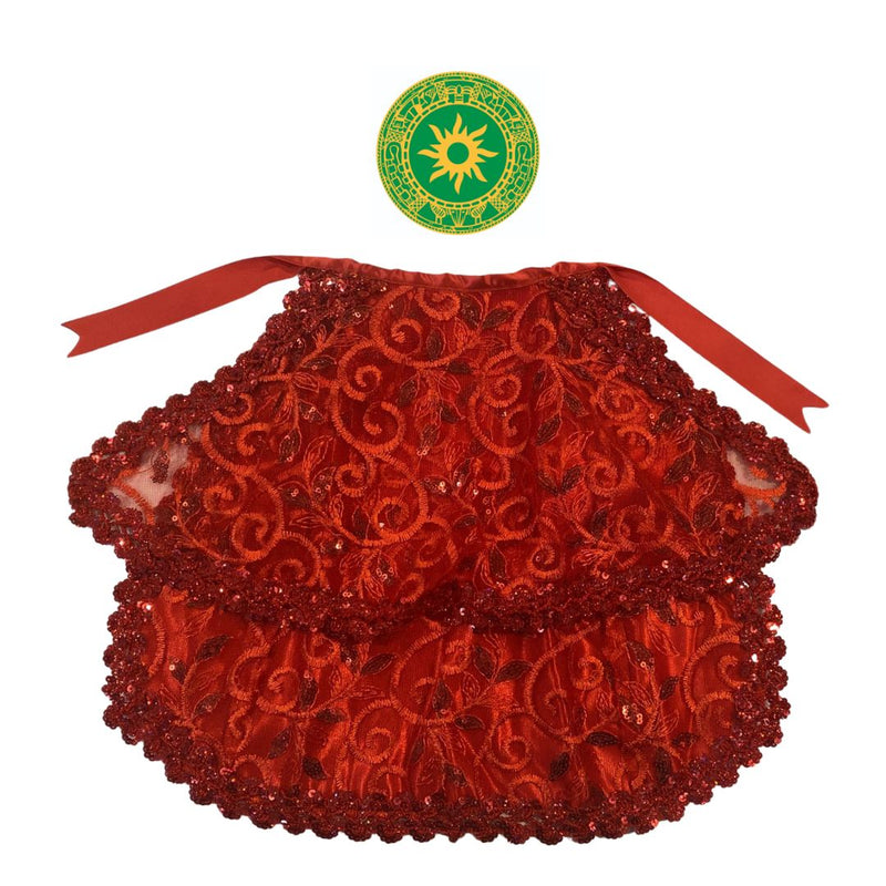Capas de Santa Barbara con Encajes