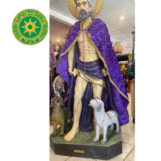 IMAGEN DE SAN LAZARO DE 36"